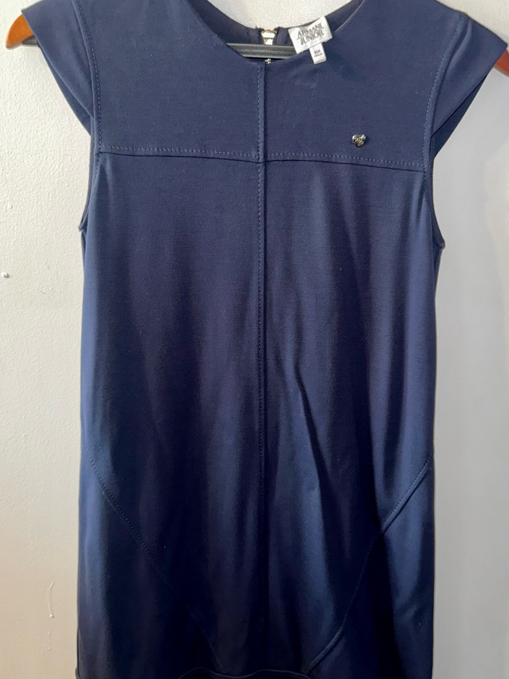Giorgio Armani Kids Navy Blue Formal Dress